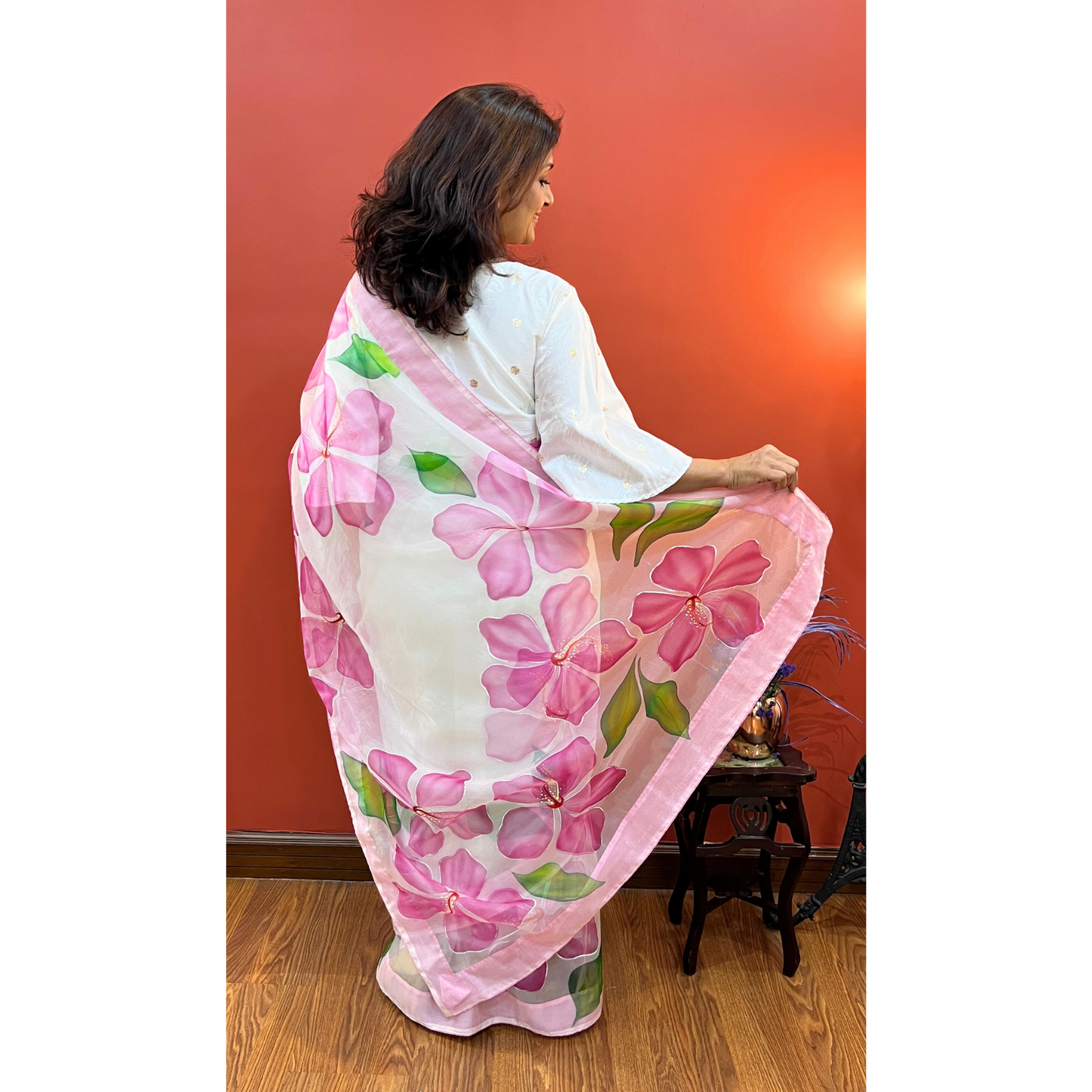 ORGANZA SAREE