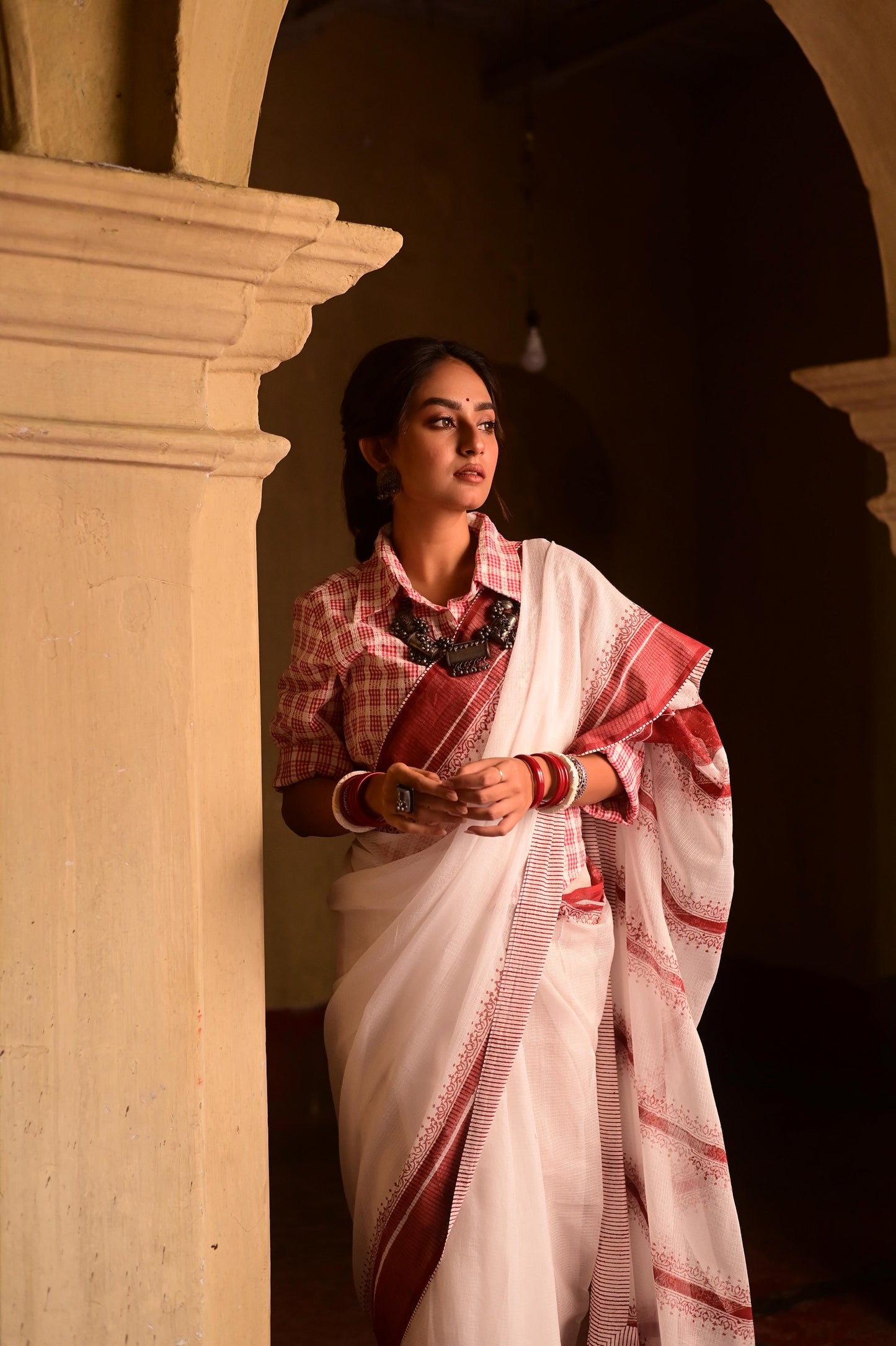 LAL PAAR SAREE