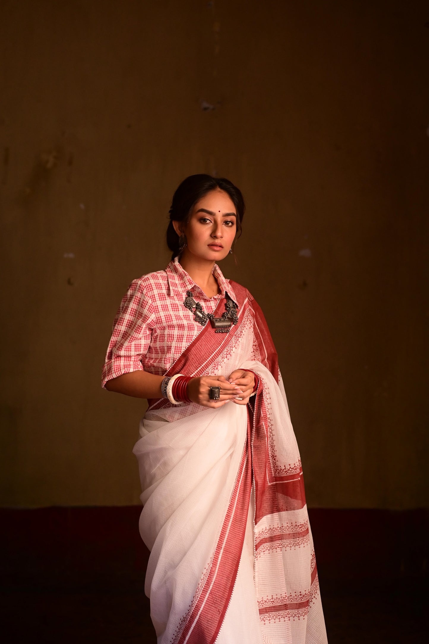 LAL PAAR SAREE