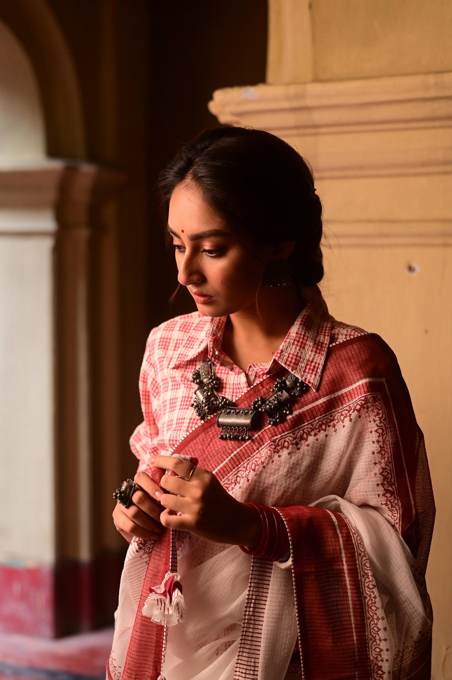 LAL PAAR SAREE