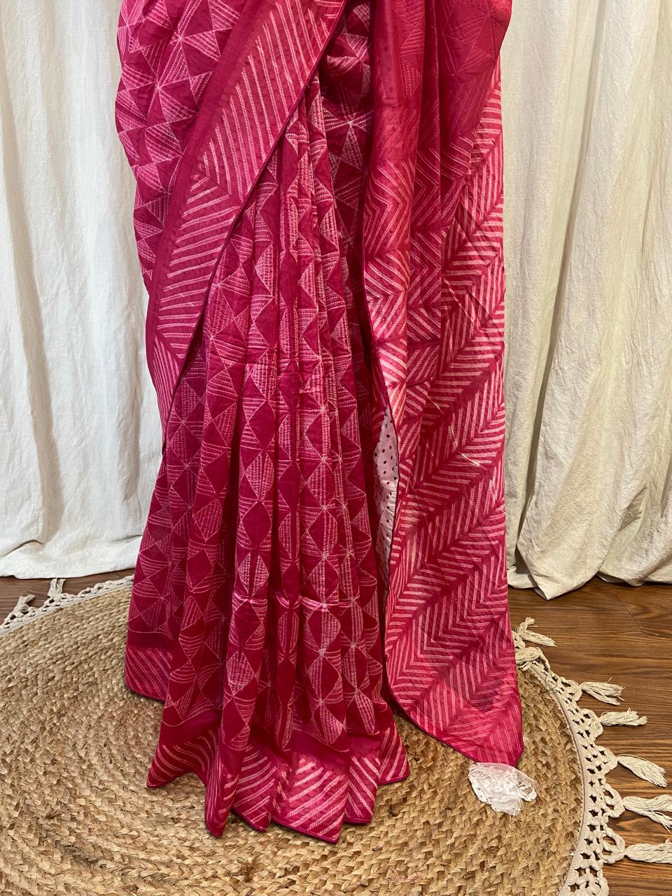 SHIBORI SAREE