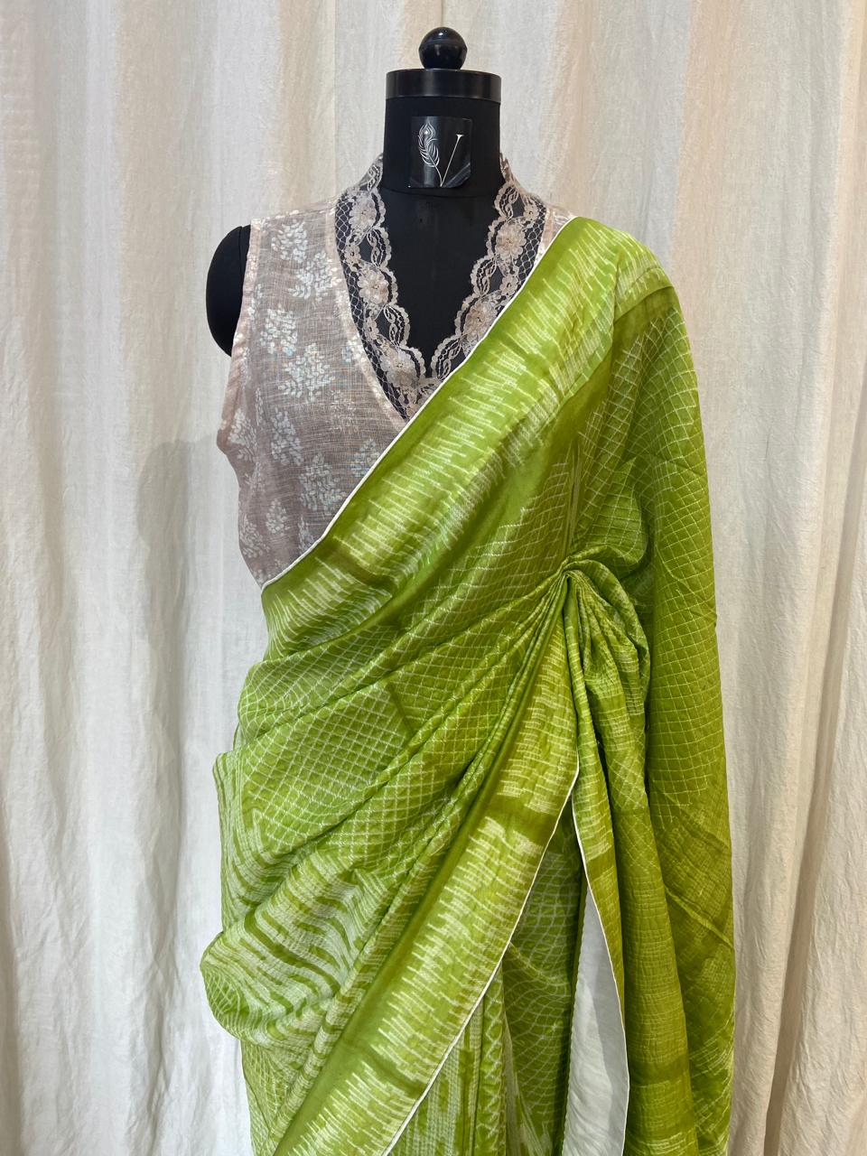 SHIBORI SAREE