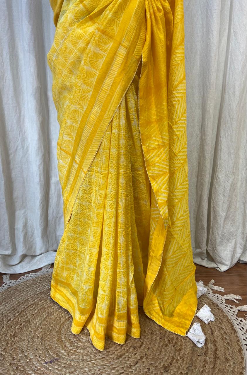 SHIBORI SAREE