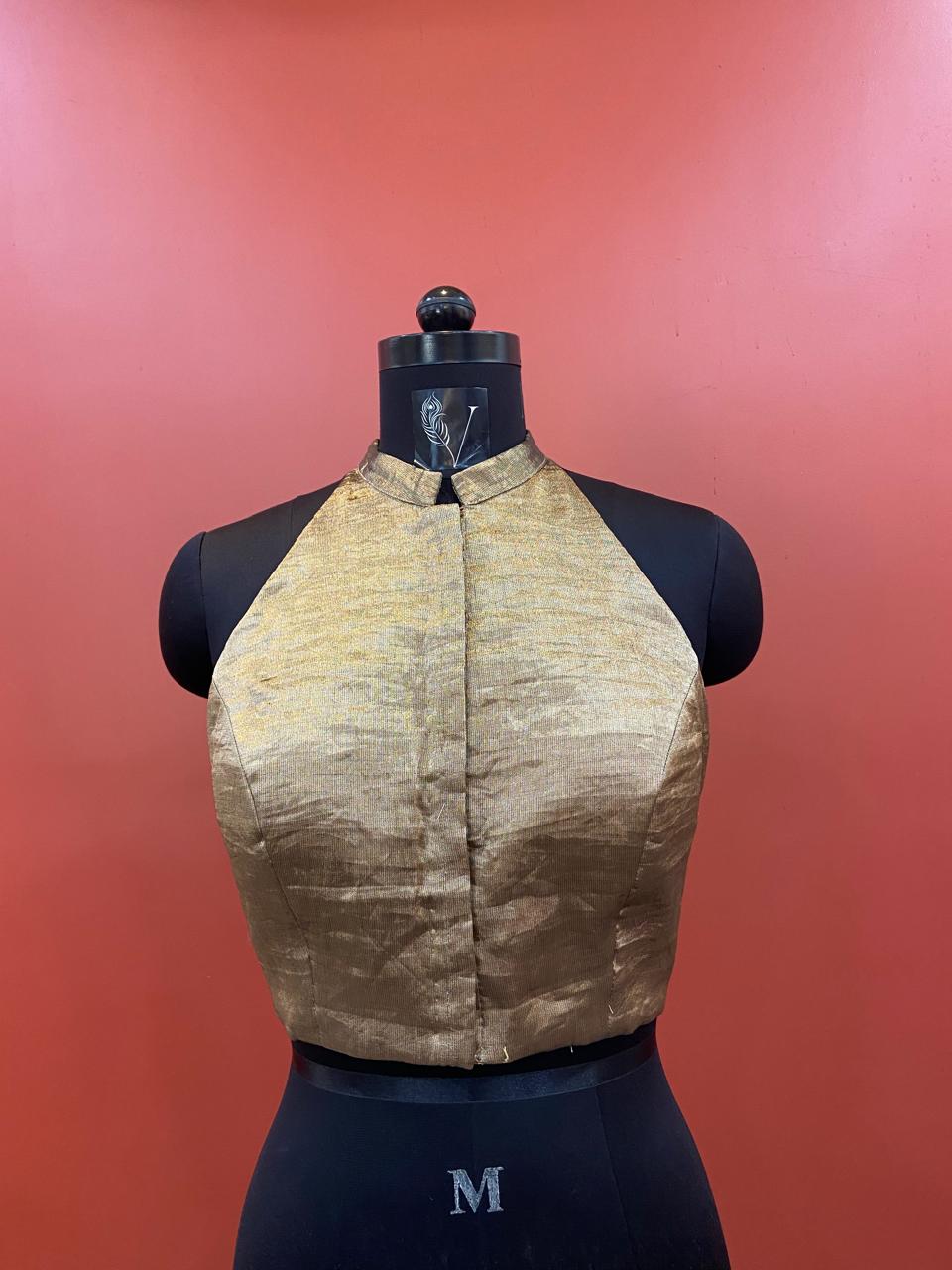 HIGH NECK BLOUSE