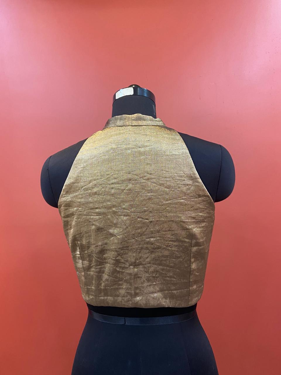 HIGH NECK BLOUSE