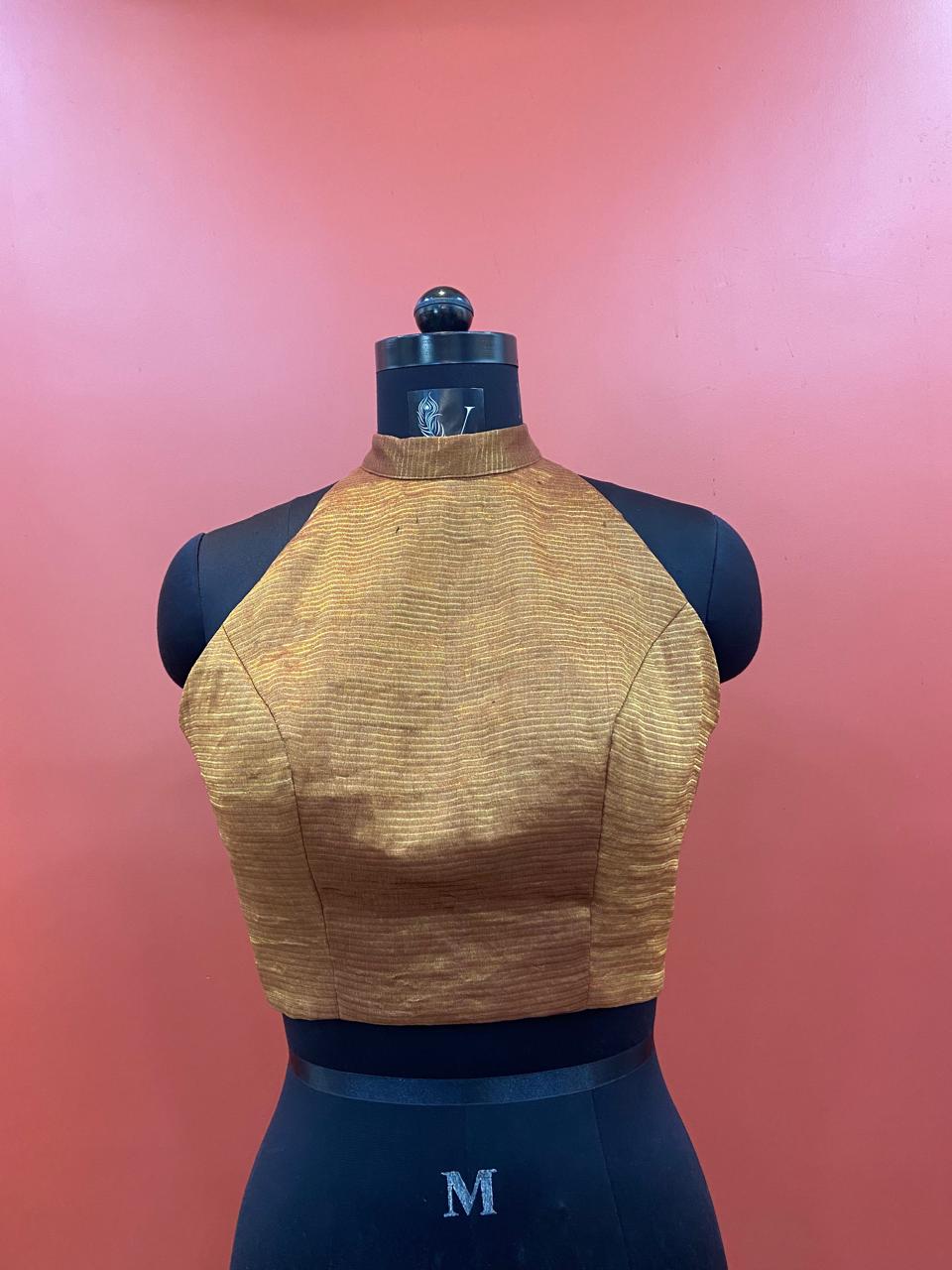 HIGH NECK BLOUSE