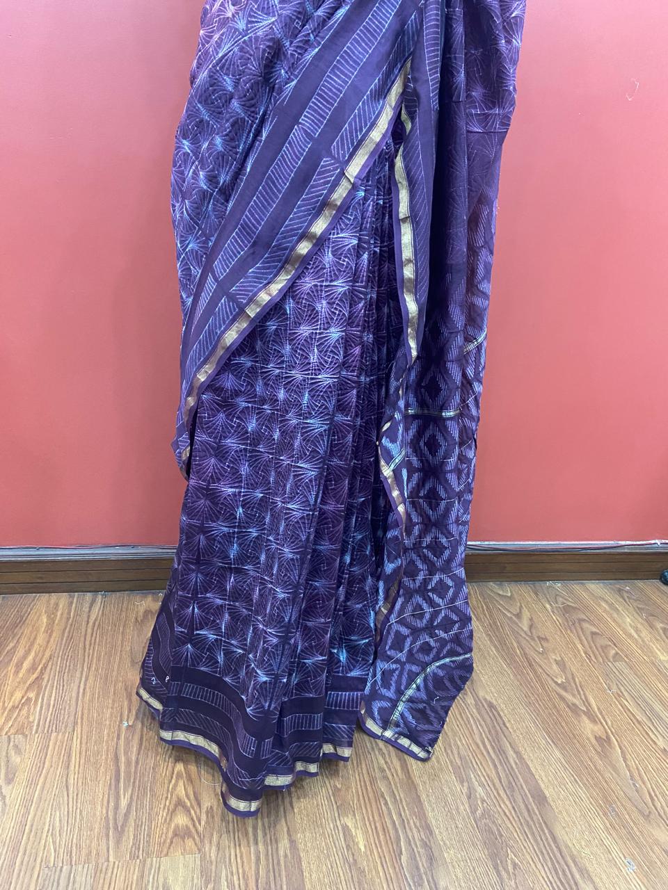 SHIBORI SAREE