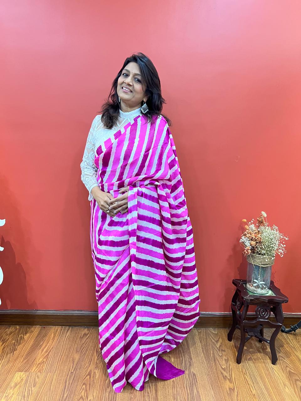 Silk lehriya