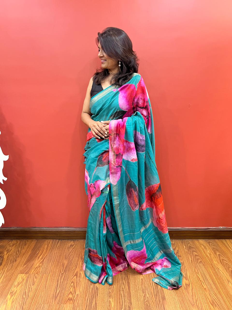 SUMMER BLOOM - SAREE