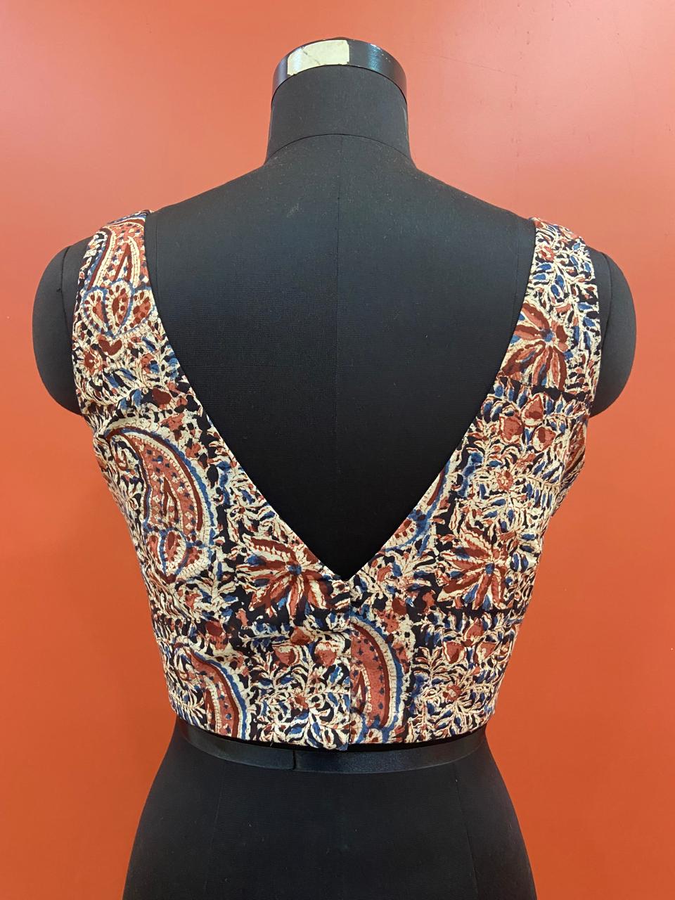 Sleeveless blouse