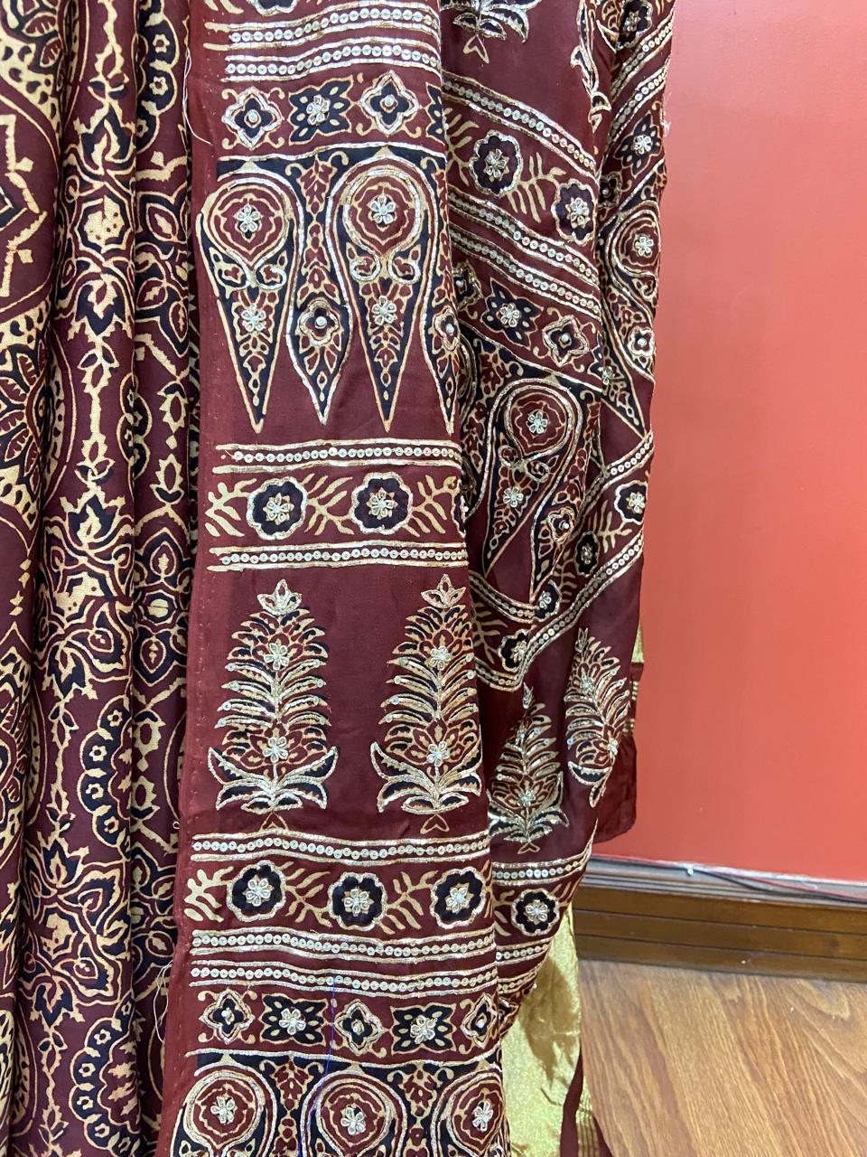 EMBROIDERED MODAL AJARAKH