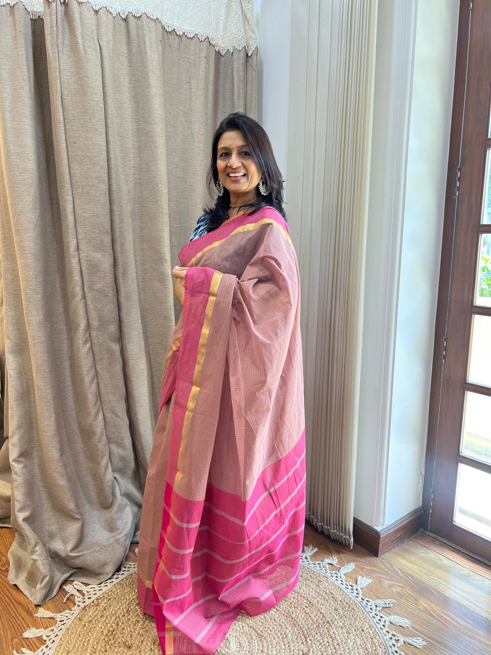 Cotton saree