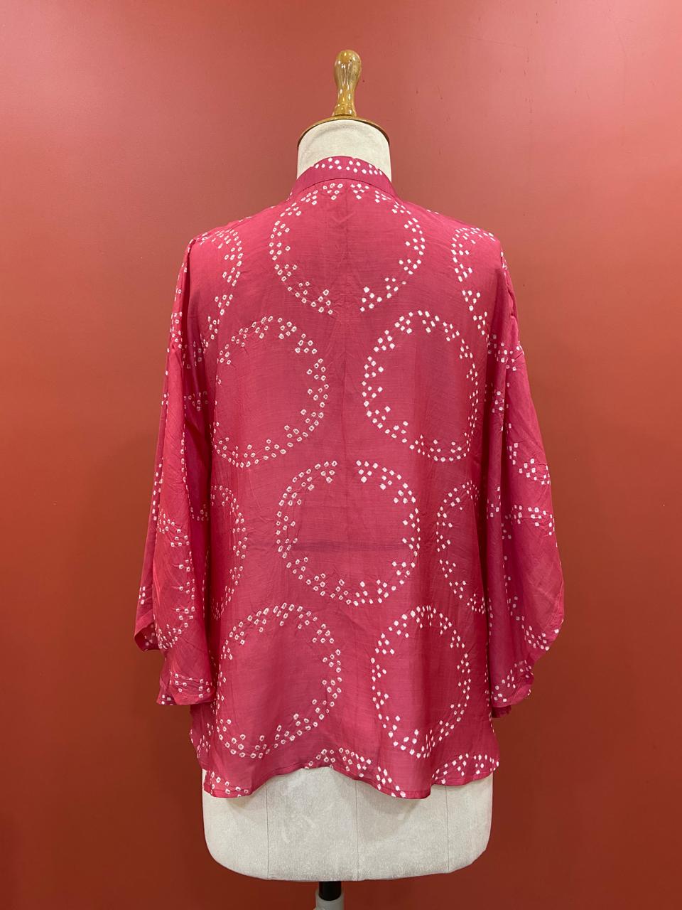 BANDHANI BALLOON TOP