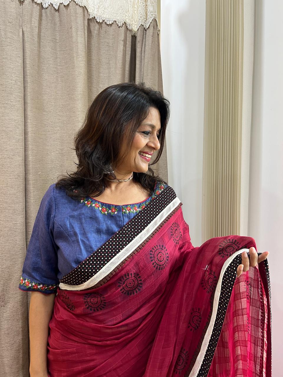 Cotton saree