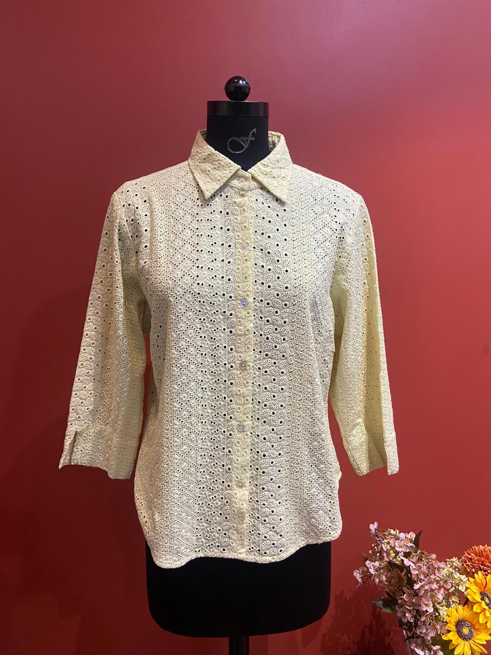 Hakoba Yellow Shirt