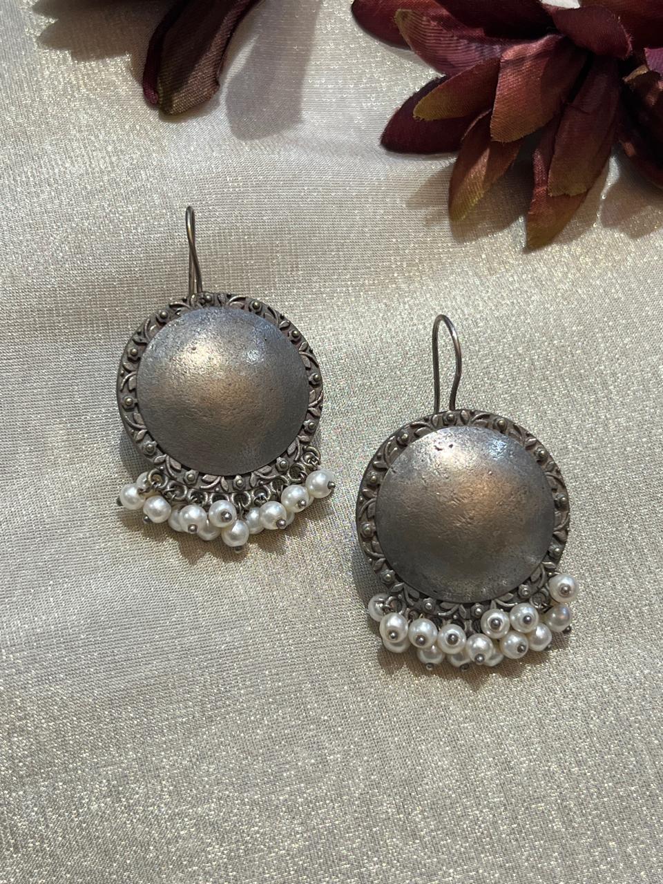 Oxidised Earrings