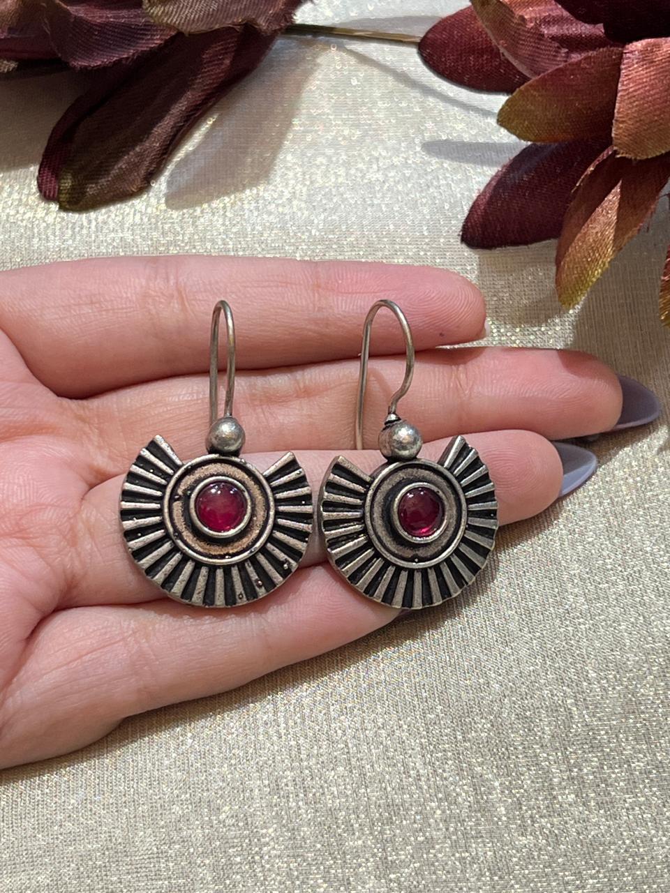 Oxidised Earrings