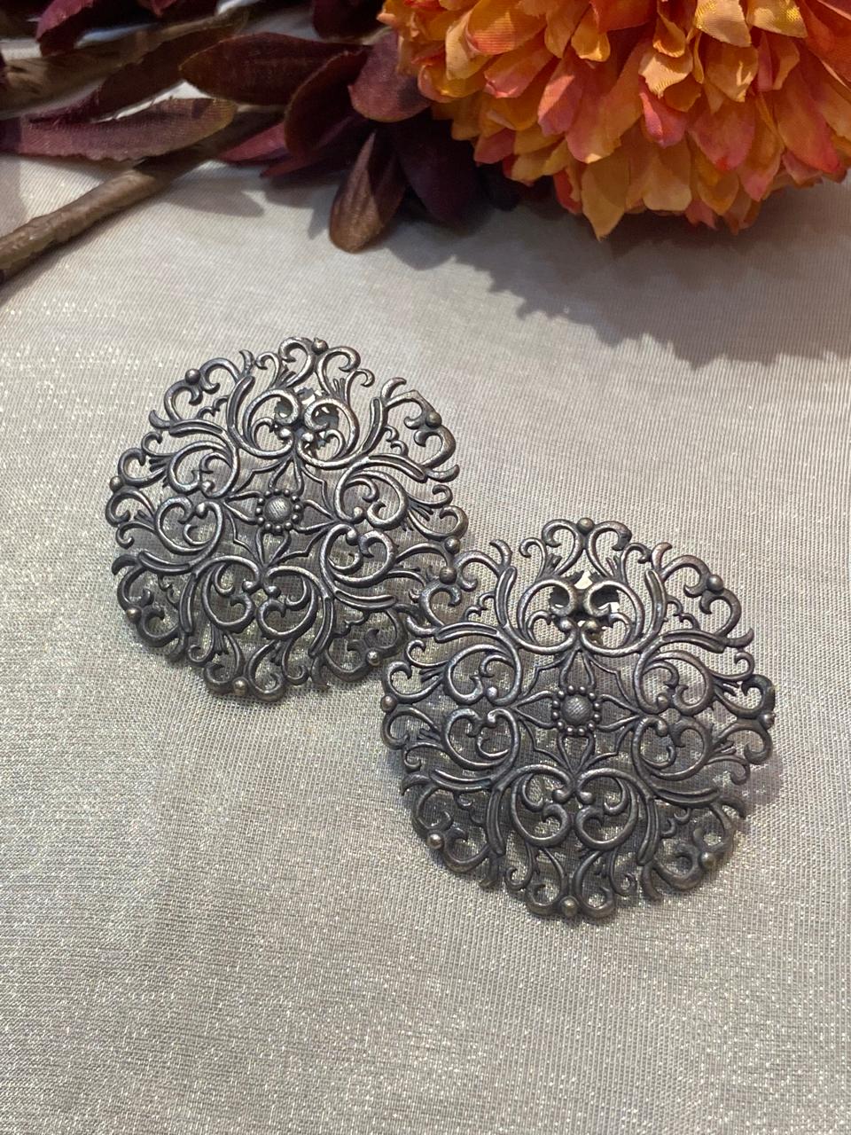Oxidised Earrings
