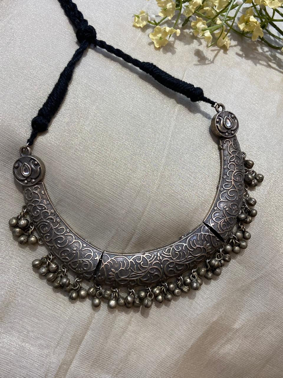Oxidised Necklace