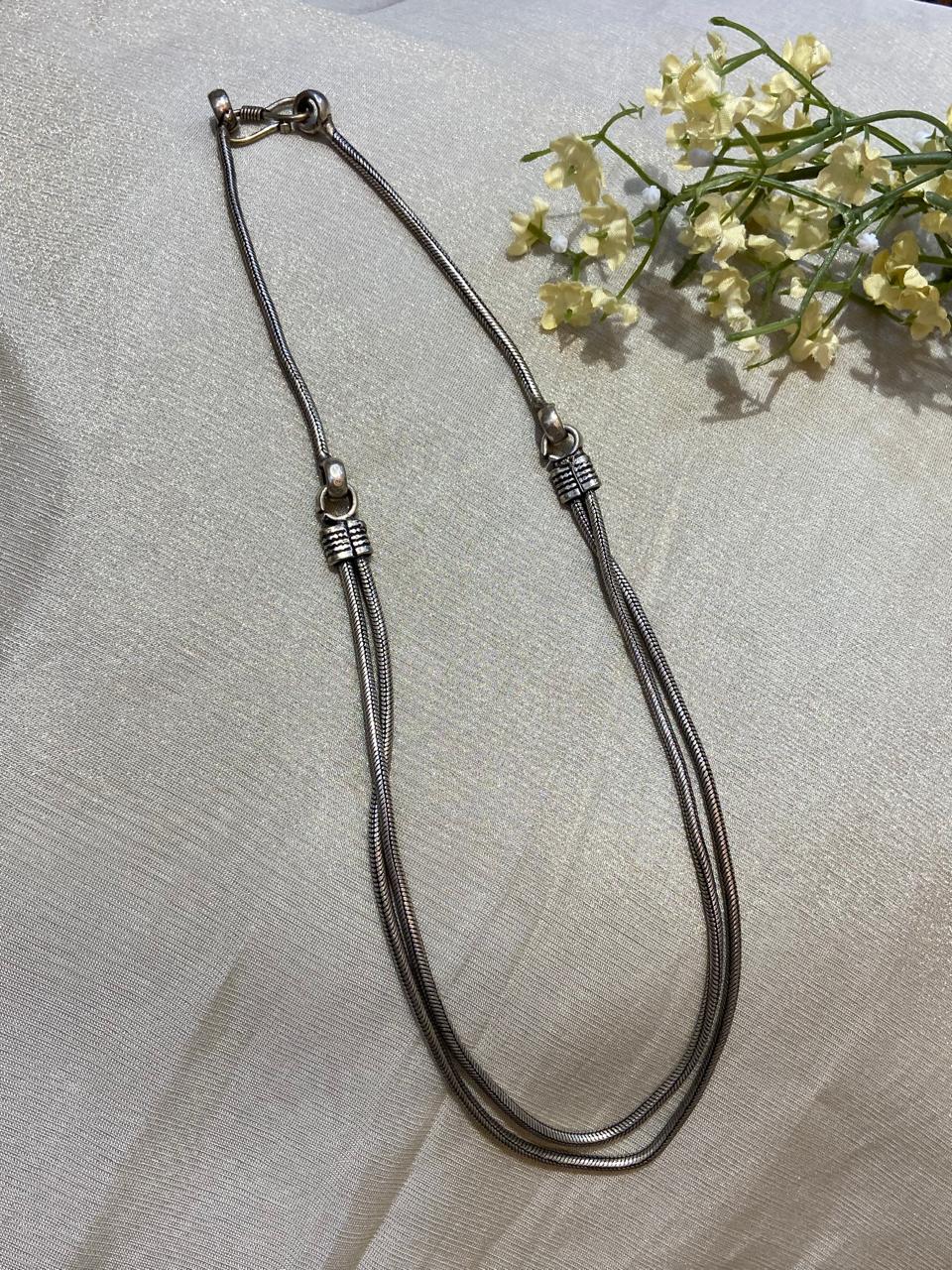 Oxidised Necklace
