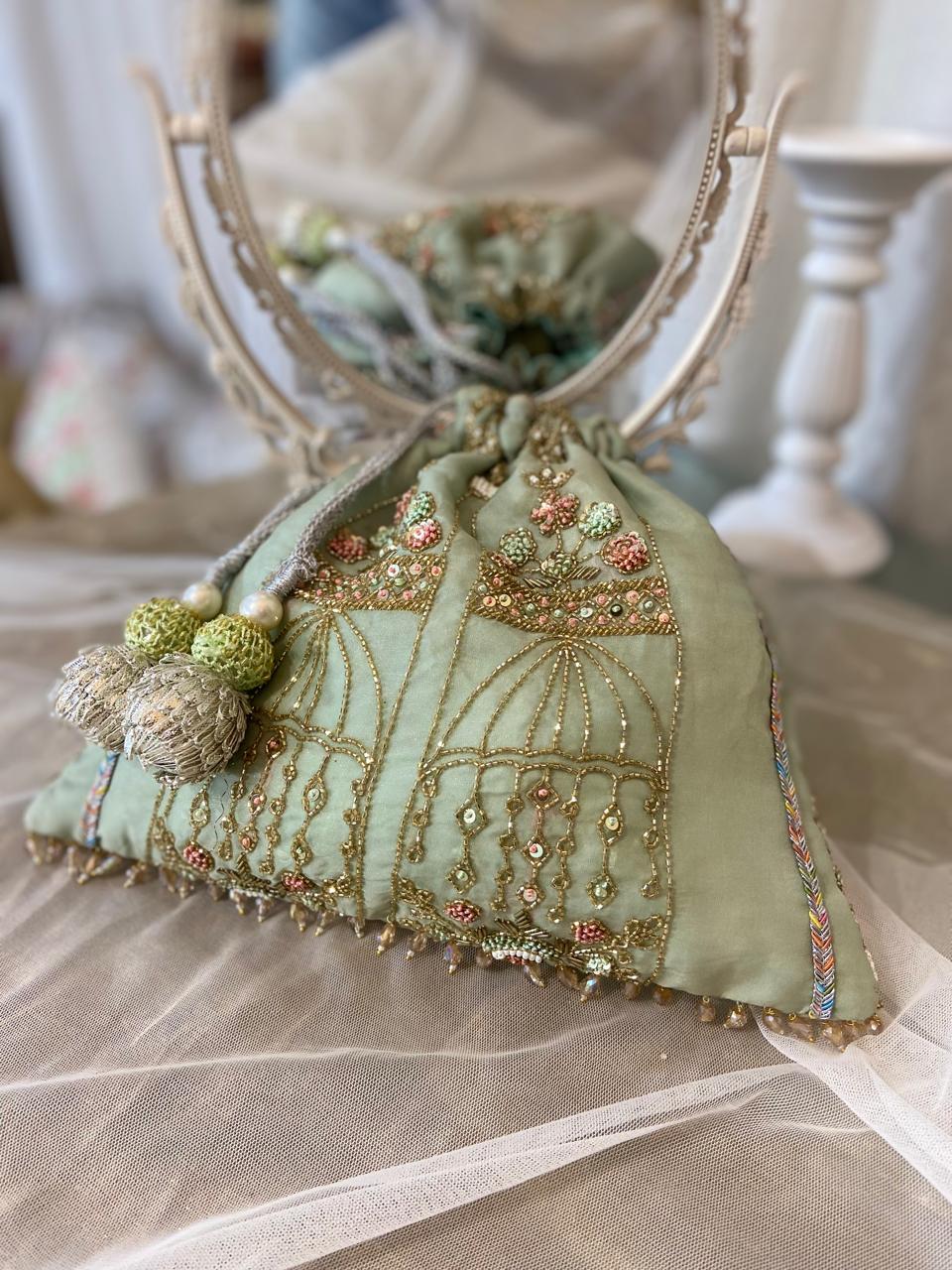 Embroided Potli Bag