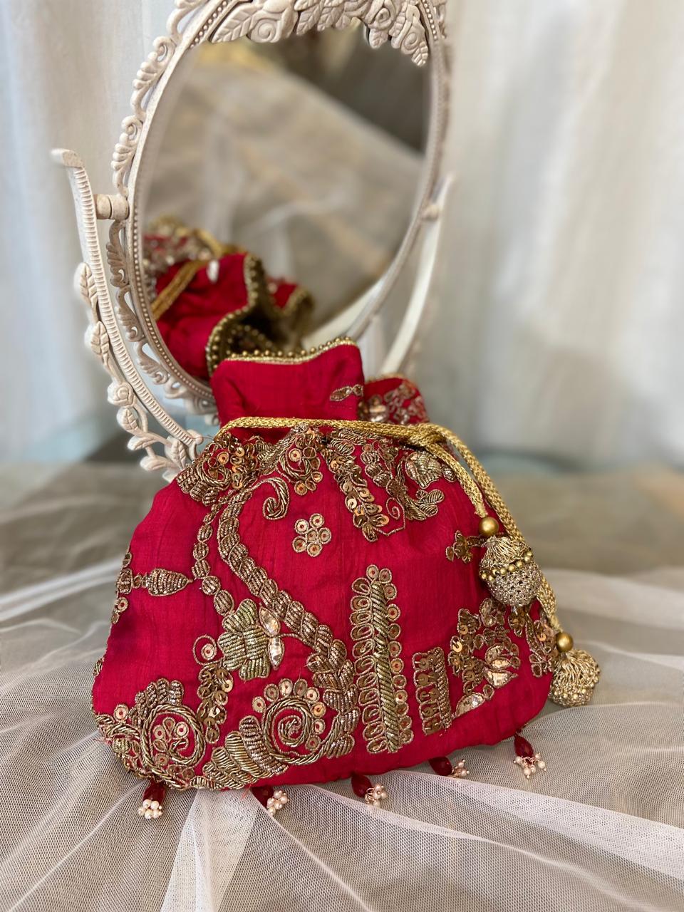 Embroided Potli Bag