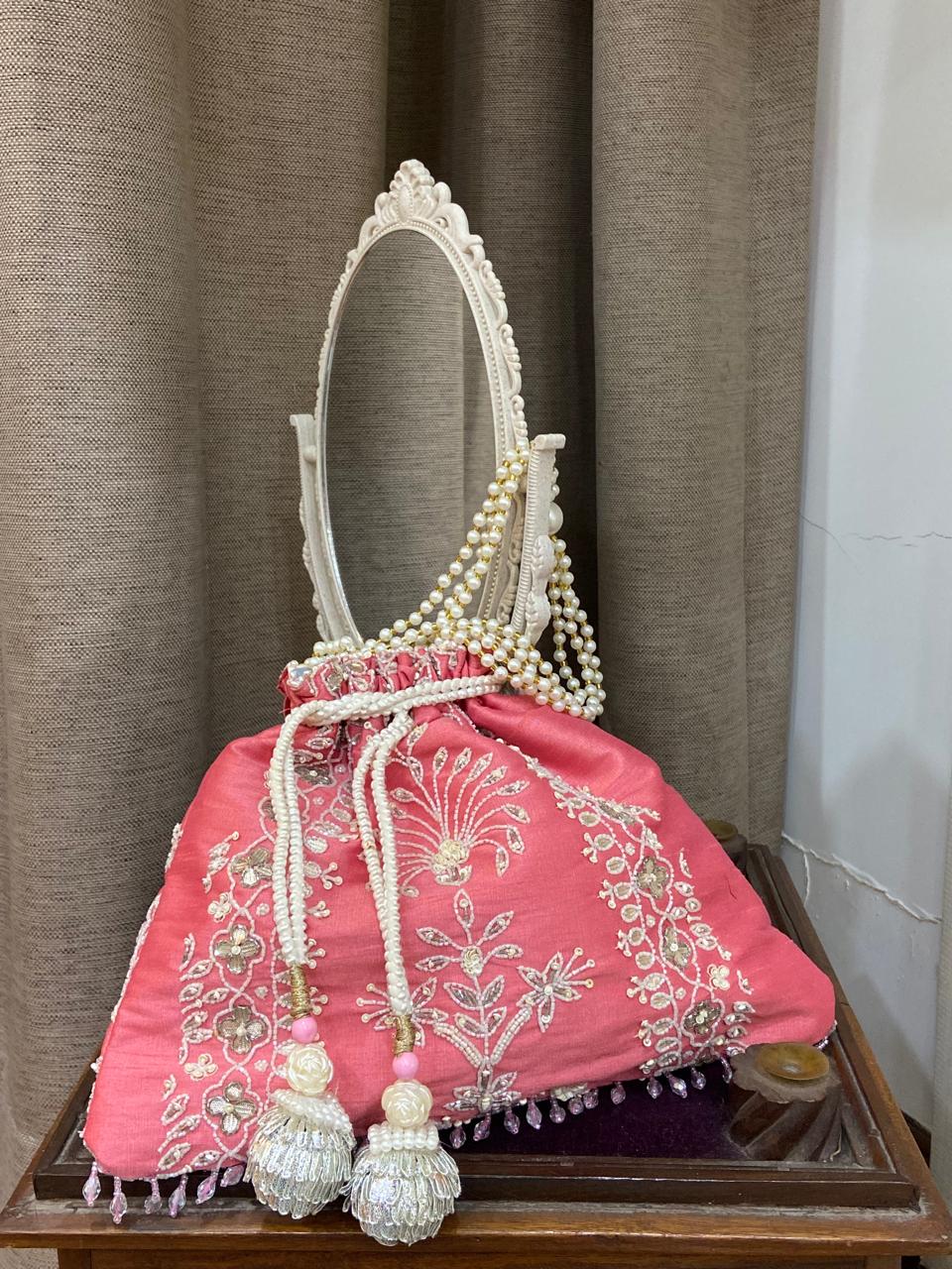 Embroidered Potli Bag