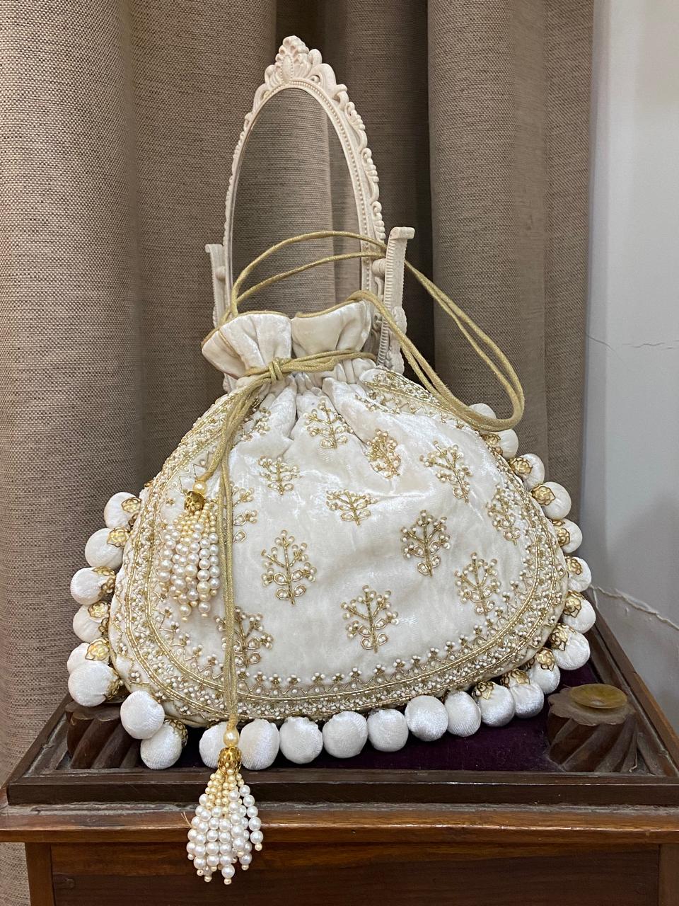 Embroidered Potli Bag
