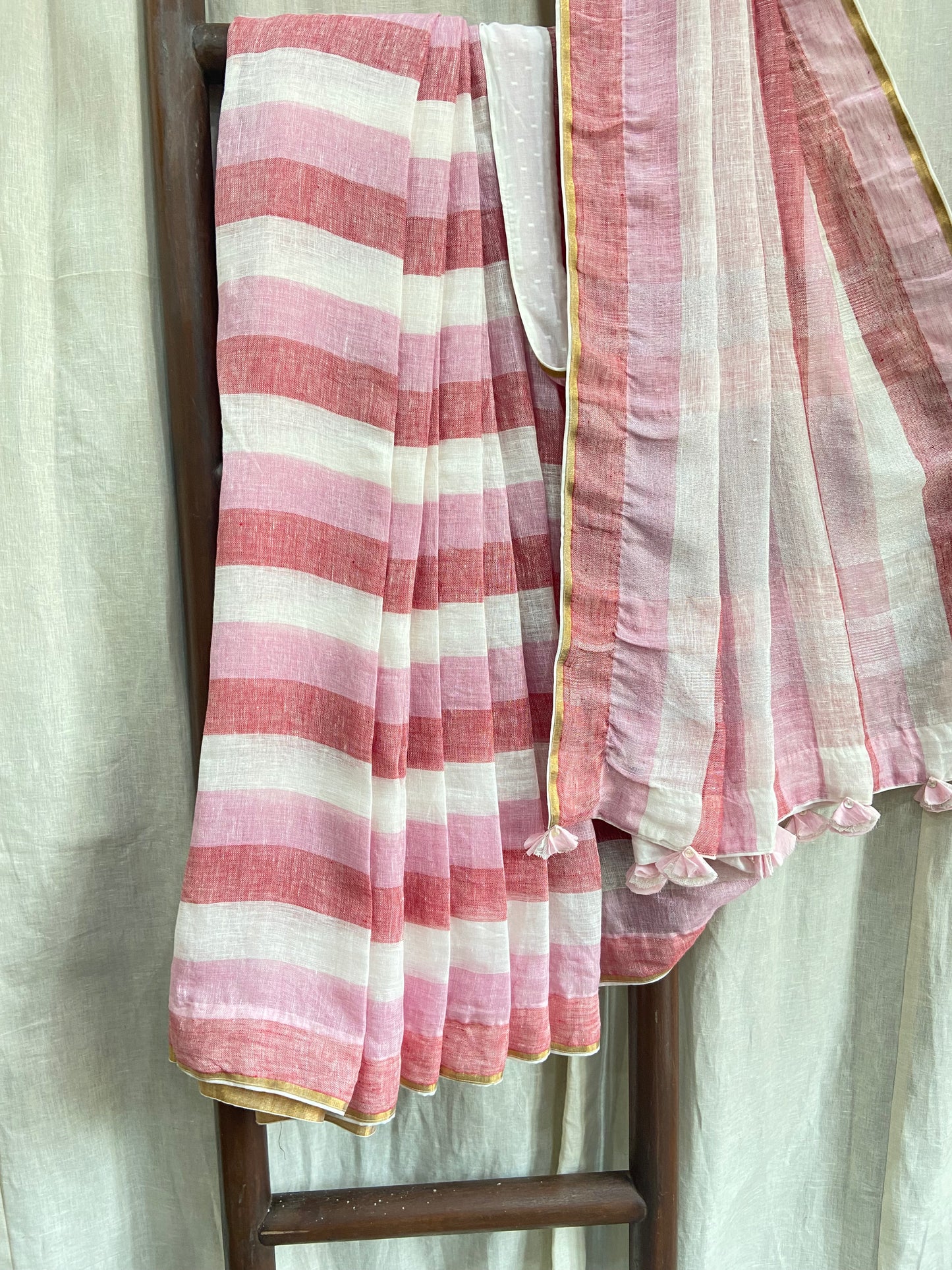 FORMAL LINEN SAREE