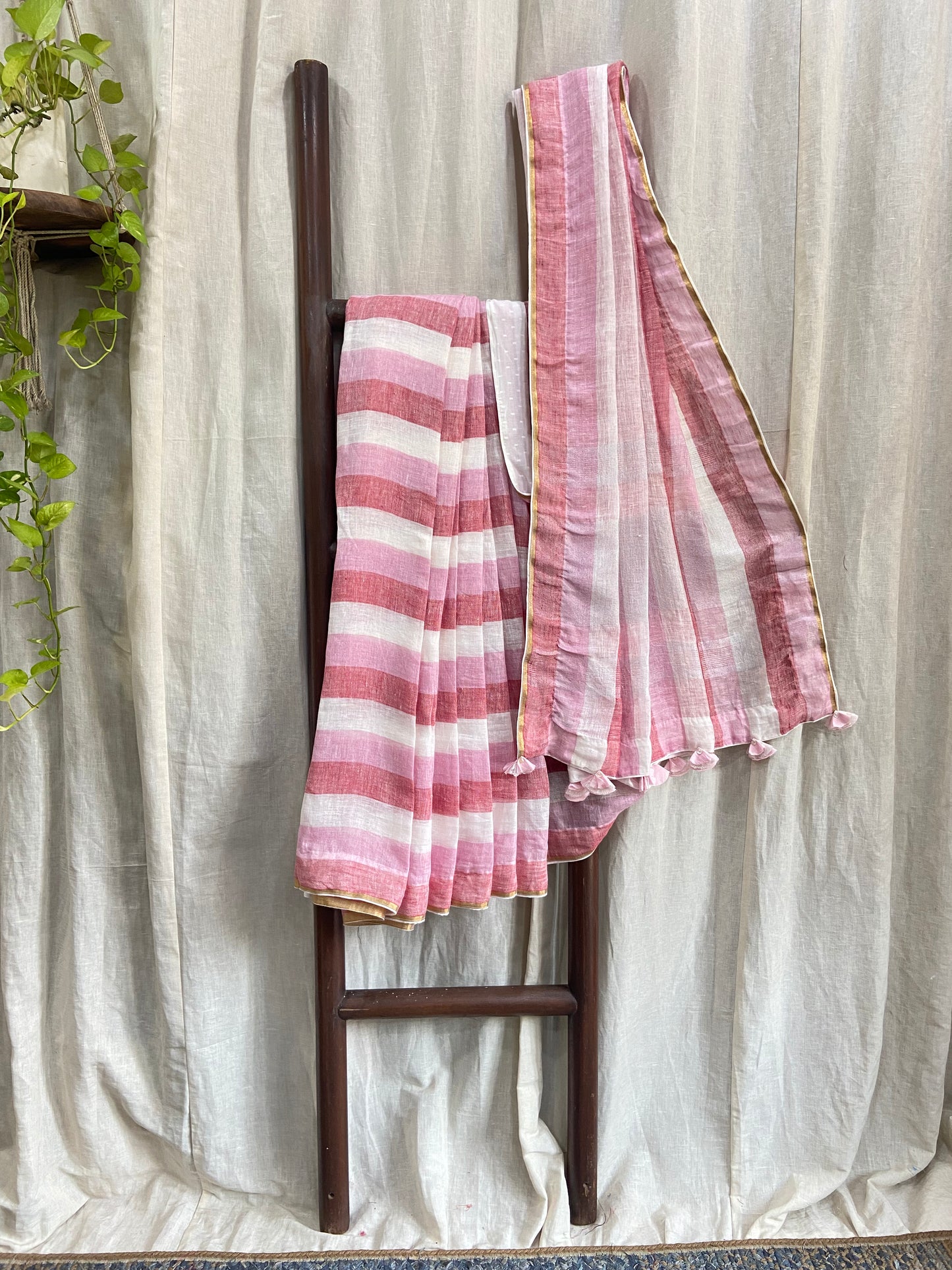 FORMAL LINEN SAREE