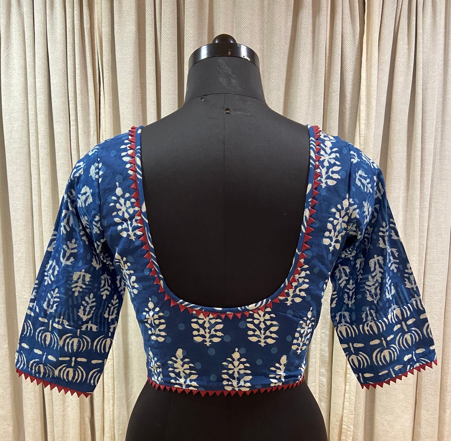INDIGO BLOUSE