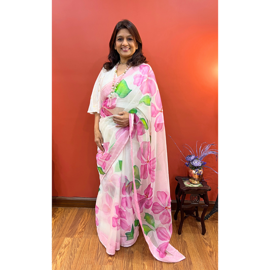 ORGANZA SAREE