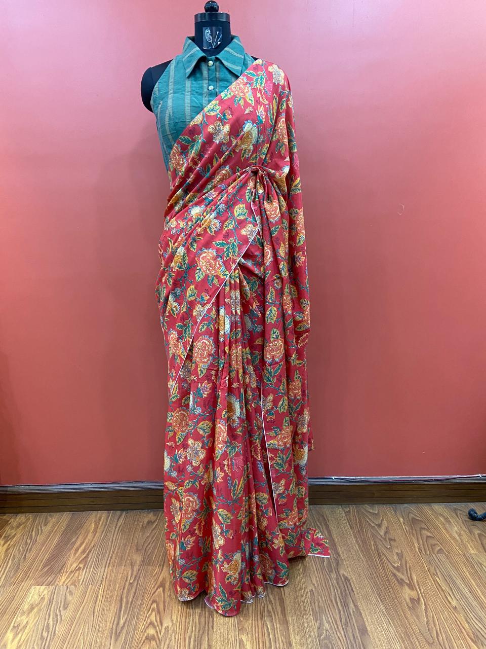 FLORAL SAREE
