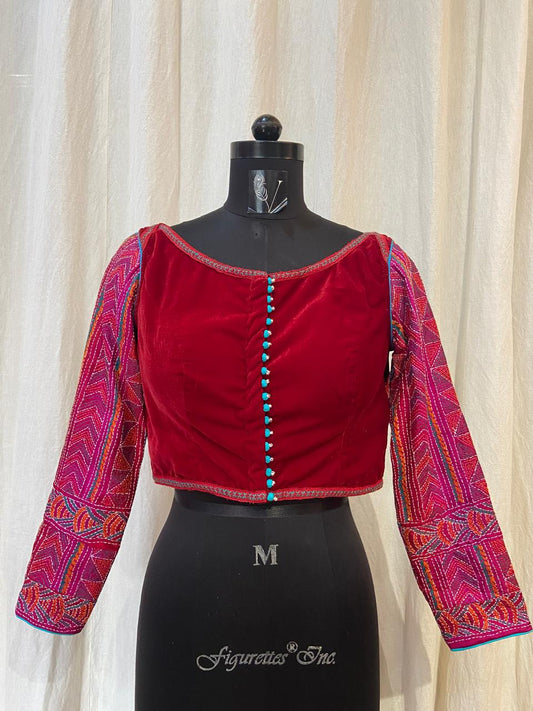 Velvet Blouse