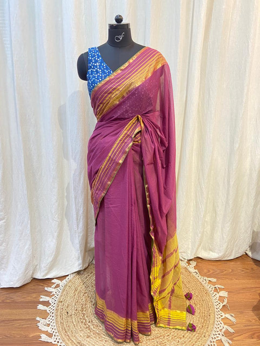 Cotton saree