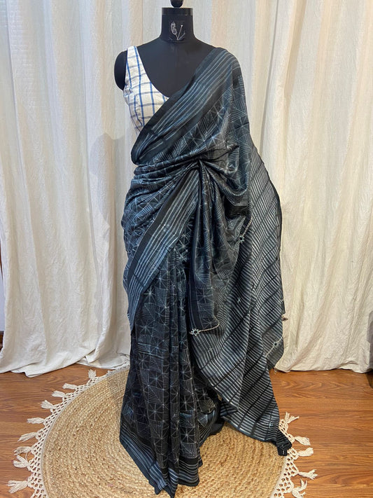 SHIBORI SAREE
