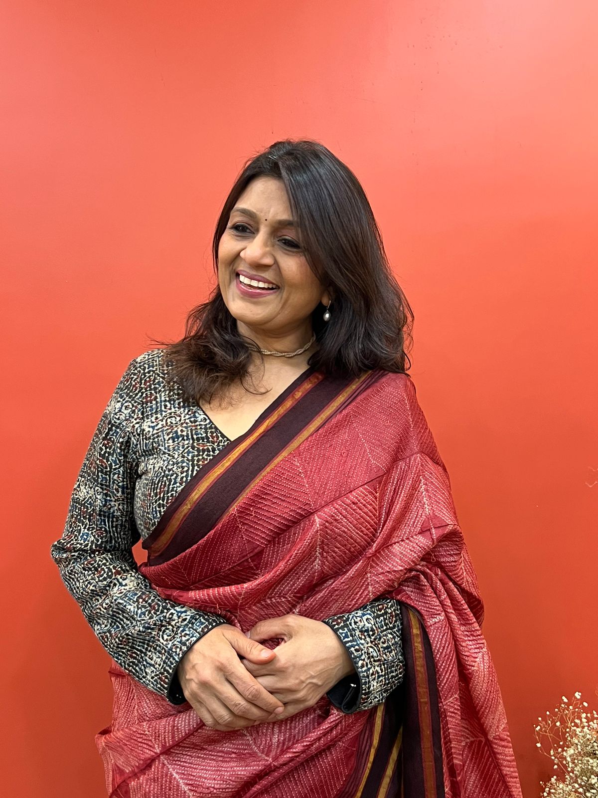 SHIBORI SAREE