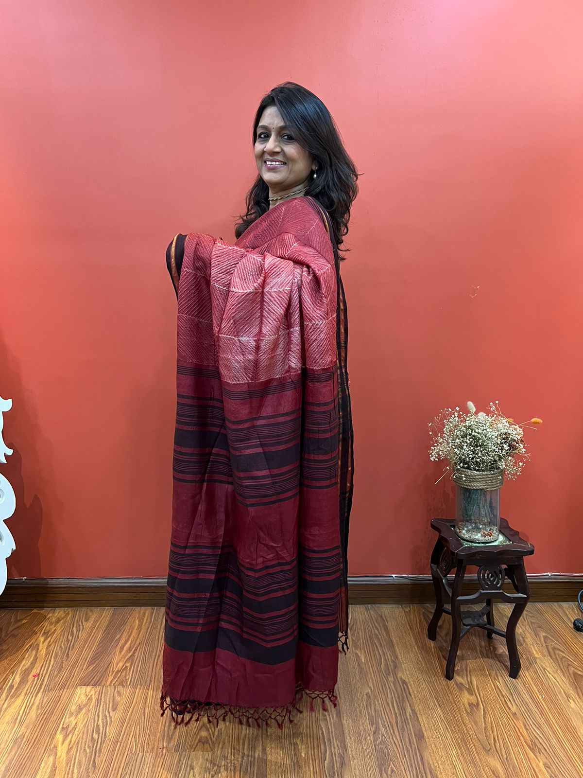 SHIBORI SAREE