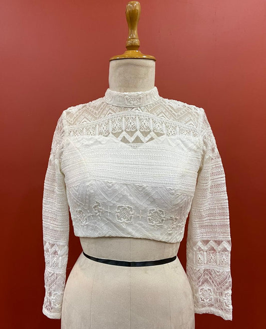 SCHIFFLI BLOUSE