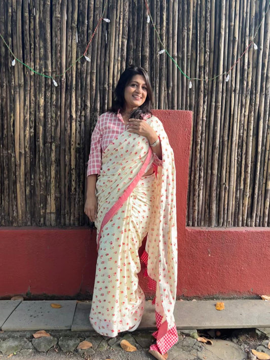 Miniflora saree