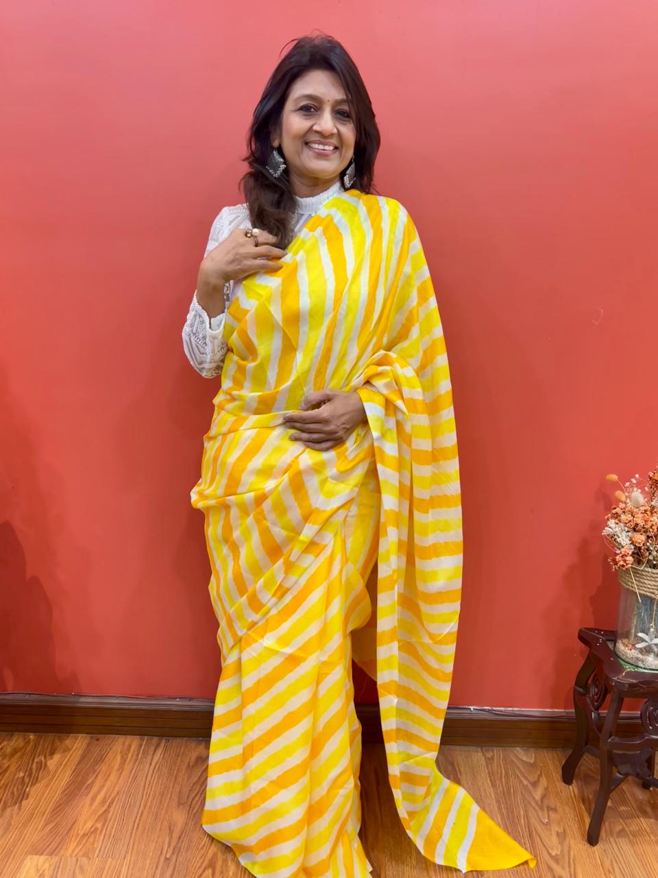 Silk lehariya