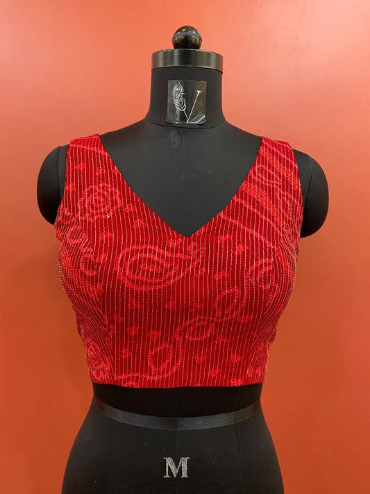 Sleeveless blouse