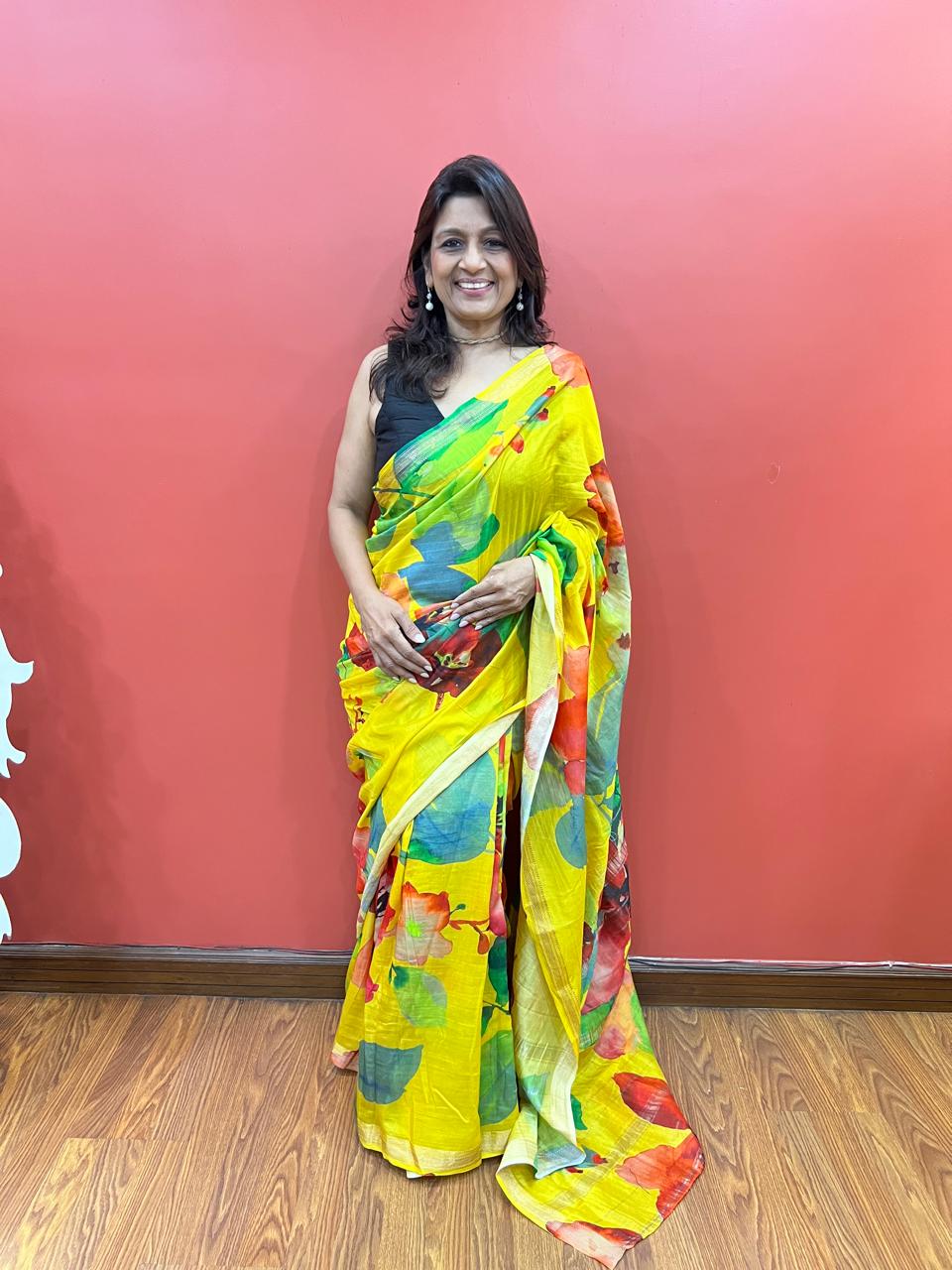 SUMMER BLOOM - SAREE