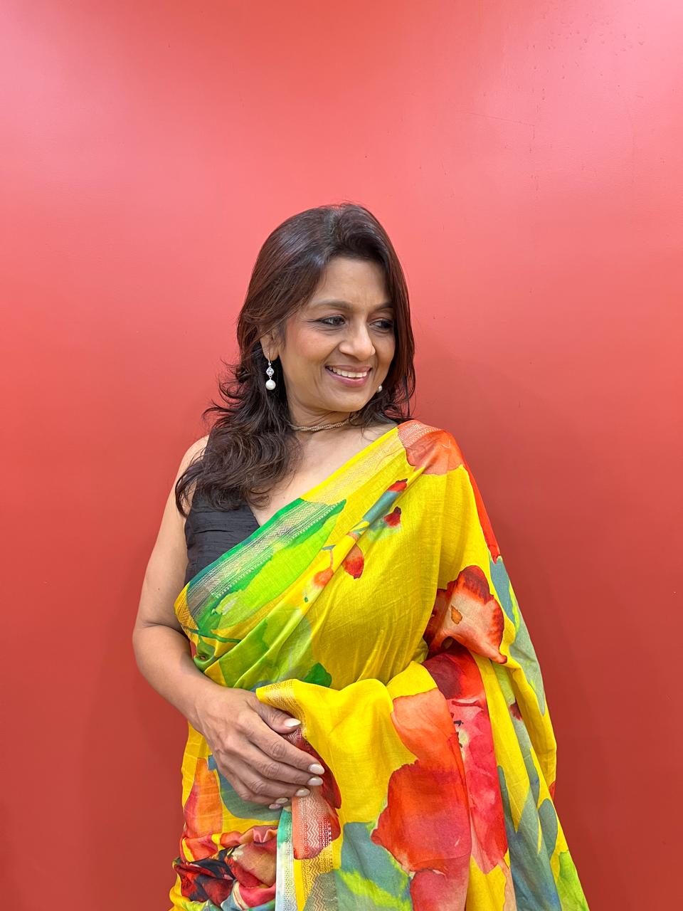 SUMMER BLOOM - SAREE