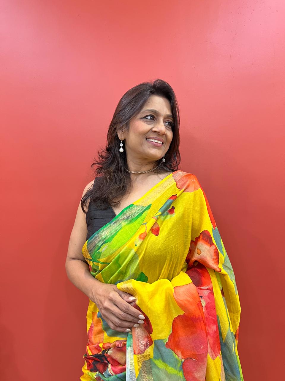 SUMMER BLOOM - SAREE