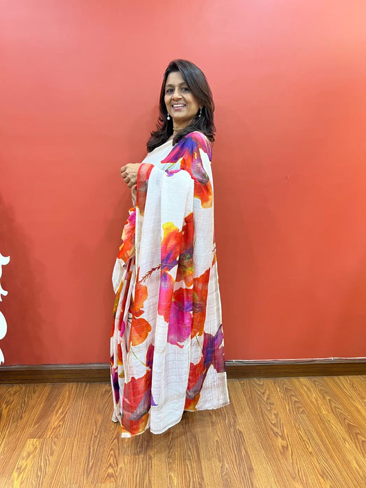 SUMMER BLOOM - SAREE