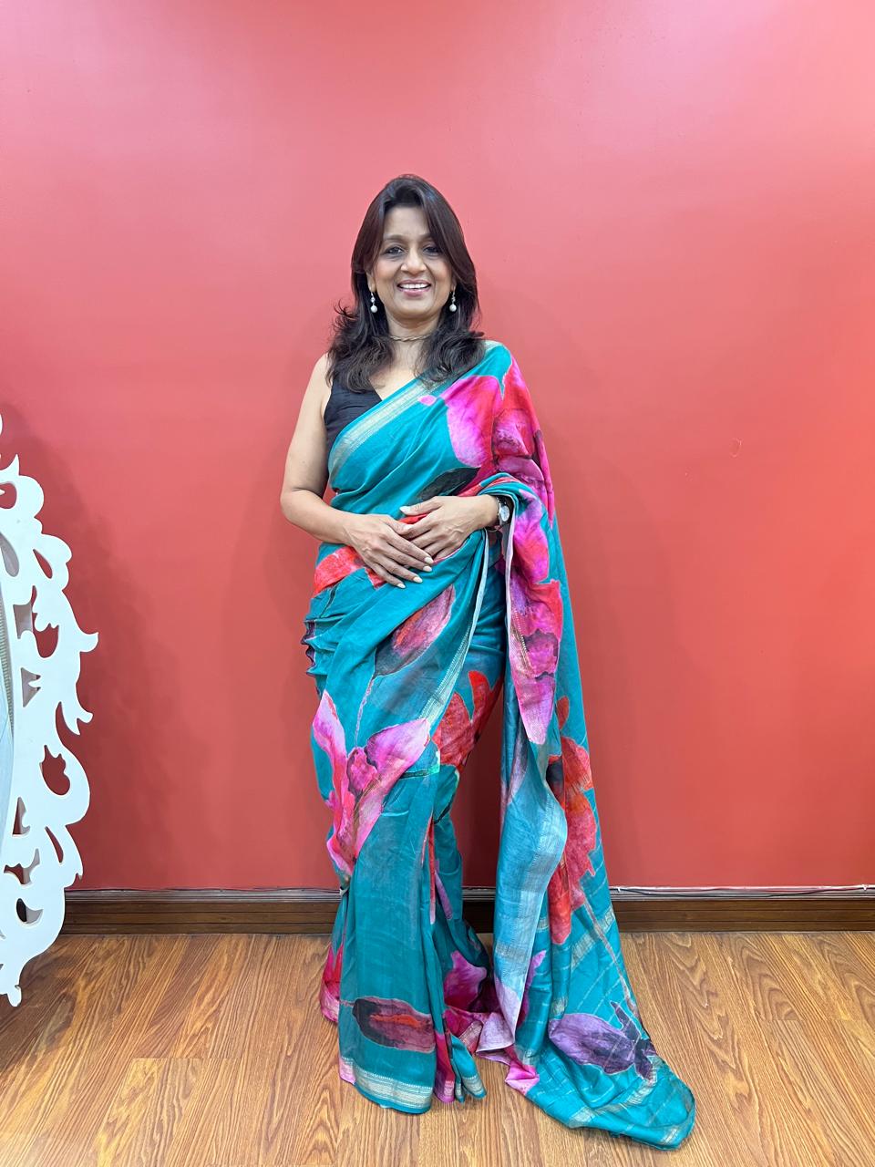 SUMMER BLOOM - SAREE