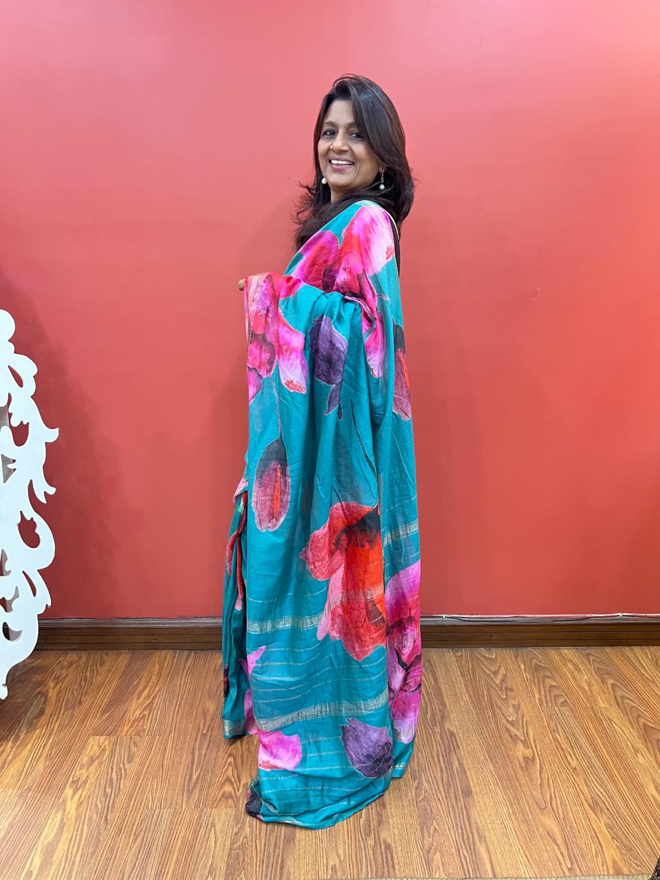SUMMER BLOOM - SAREE