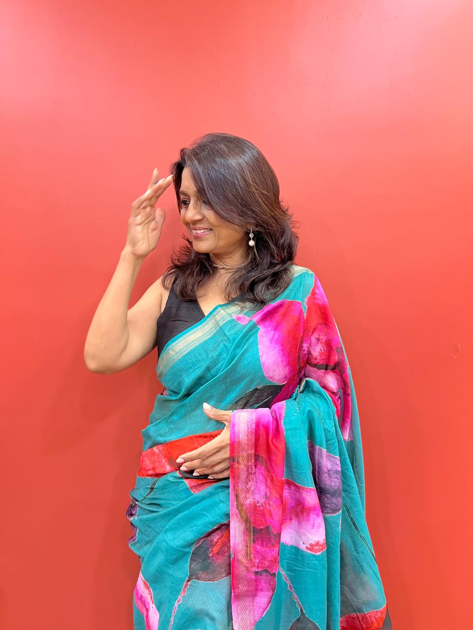 SUMMER BLOOM - SAREE