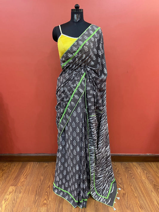 INDIGO SAREE
